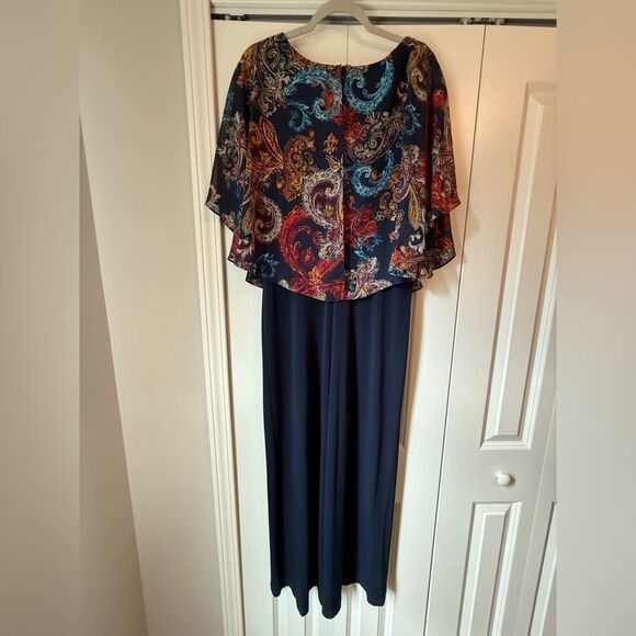 Connected Apparel NWT Size 12P Navy Women's Jumpsuit - Picture 9 of 10